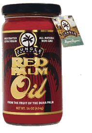 RED PALM OIL Case of 6 / 16 OZ from Jungle Products